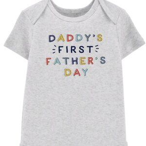 Baby Carter's Daddy's First Father's Day Bodysuit  New with Tags Size 3 mos